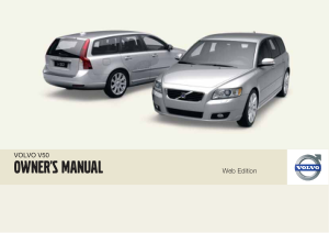 2010 Volvo V50 Owners Manual